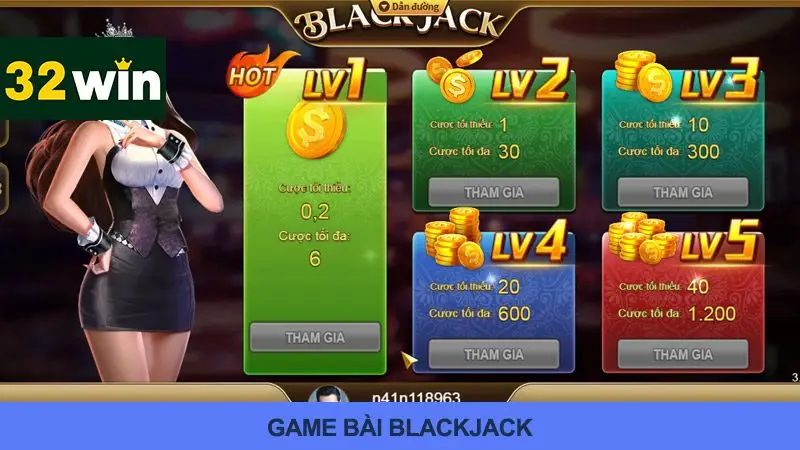 Blackjack JILI game bài