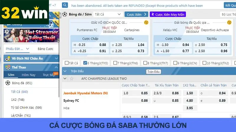 Cá cược môn bóng đá