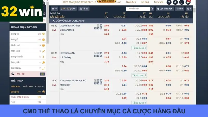Giải mã về CMD thể thao