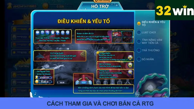 Quy tắc cơ bản của bắn cá RTG