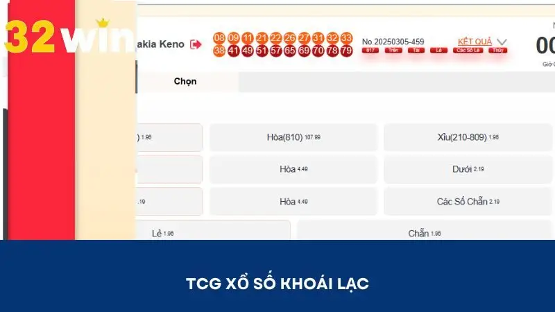 Khoái lạc là hình thức xổ số TCG độc đáo