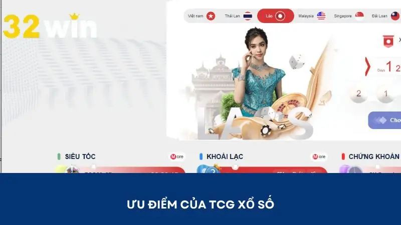 Sảnh xổ số quy tụ nhiều ưu điểm nổi bật