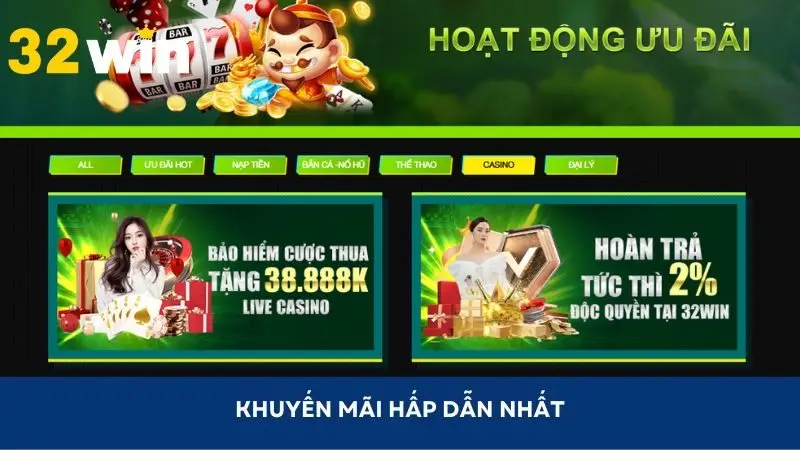 Sòng bài tung ra đa dạng khuyến mãi hấp dẫn