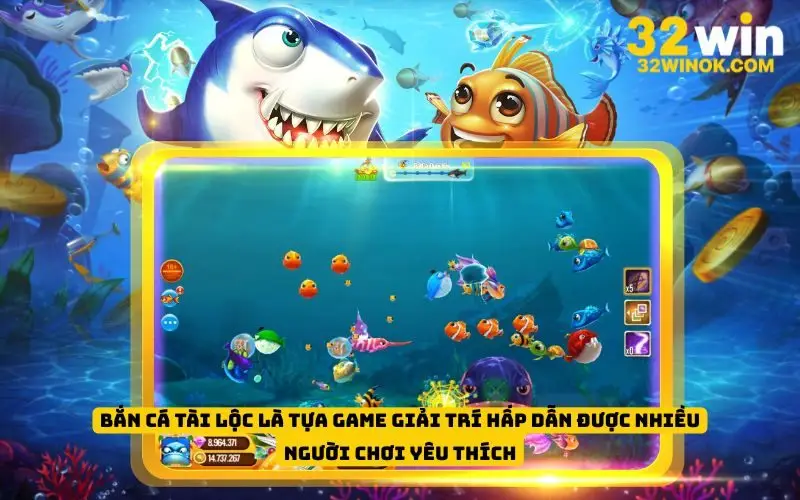 Bắn Cá Tài Lộc là tựa game giải trí hấp dẫn được nhiều người chơi yêu thích