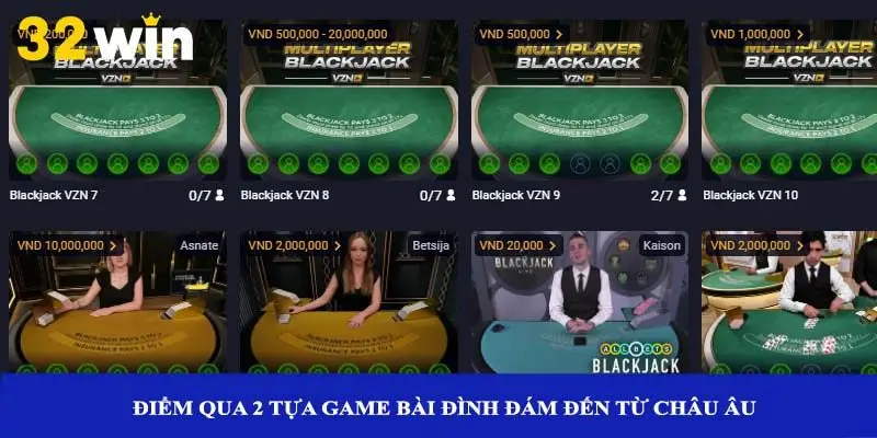 Điểm qua 2 tựa game bài đình đám đến từ châu Âu
