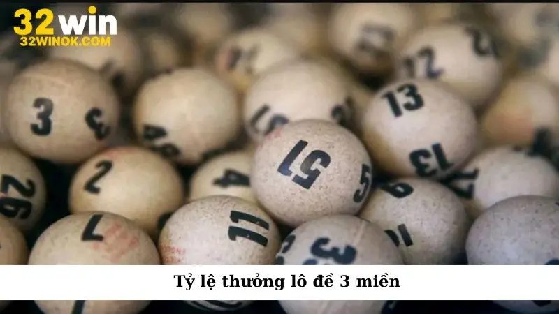 Tỷ lệ thưởng lô đề 3 miền