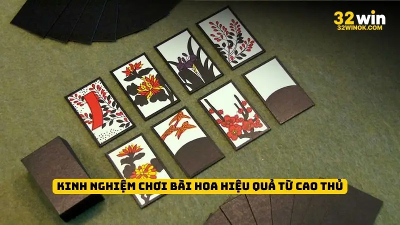 Kinh nghiệm chơi bài hoa hiệu quả từ cao thủ